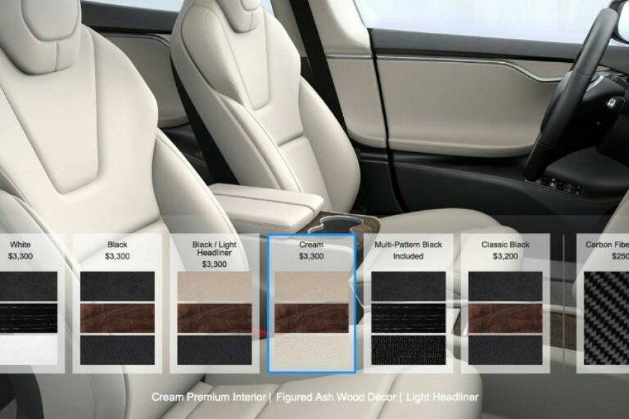 RT @BradZarnett: All of #Tesla’s seat options are now #vegan | Electre…
